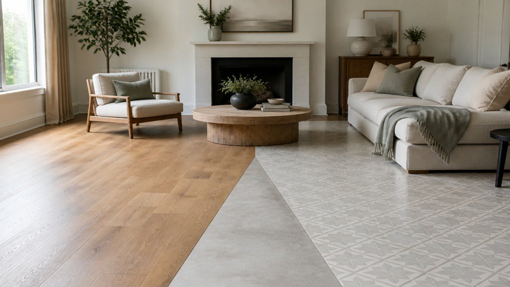 evaluate flooring material qualities