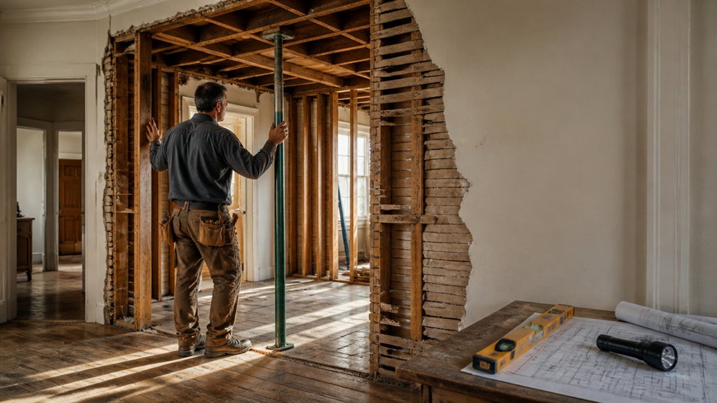 identify load bearing walls
