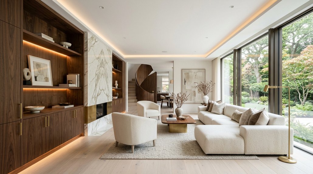 Creating Luxury Living Spaces Through Smart Interior Construction and Design